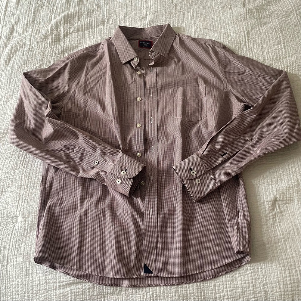 Untuckit Button Down Shirt, Large